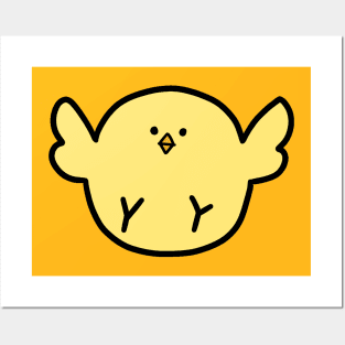 Happy Fat Bird Posters and Art